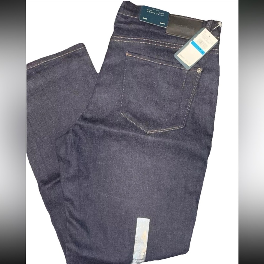 Perry Ellis Jeans Men’s Slim Fit Dark Indigo 36Wx30L NWT
